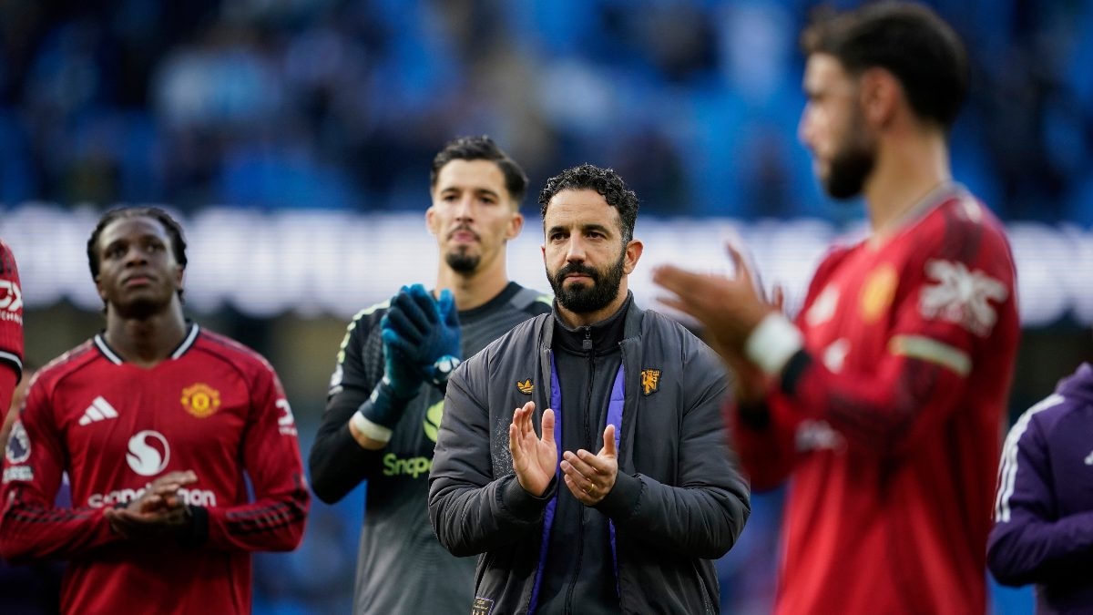 <div>Man United's Ruben Amorim 'losing confidence' of dressing room as players feel the pressure: Report</div>