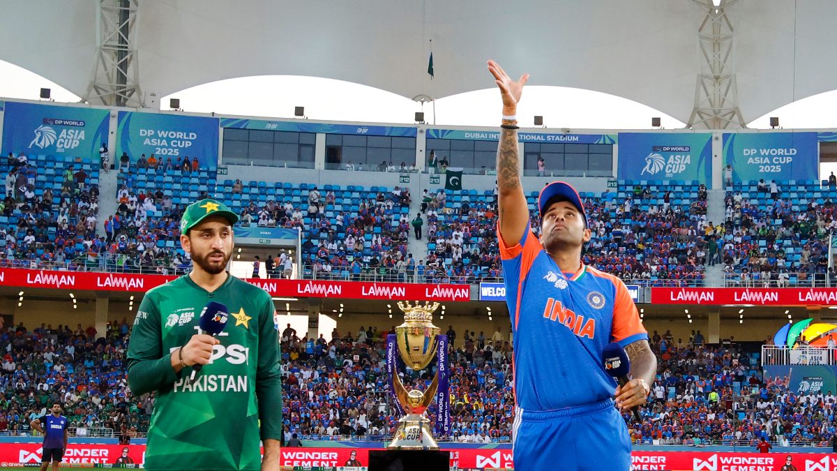 Pakistan captain Salman Ali Agha criticises Suryakumar Yadav and Team India after latest Asia Cup 2025 controversy. Image: Reuters
Pakistan captain Salman Ali Agha criticises Suryakumar Yadav and Team India after latest Asia Cup 2025 controversy. Image: Reuters