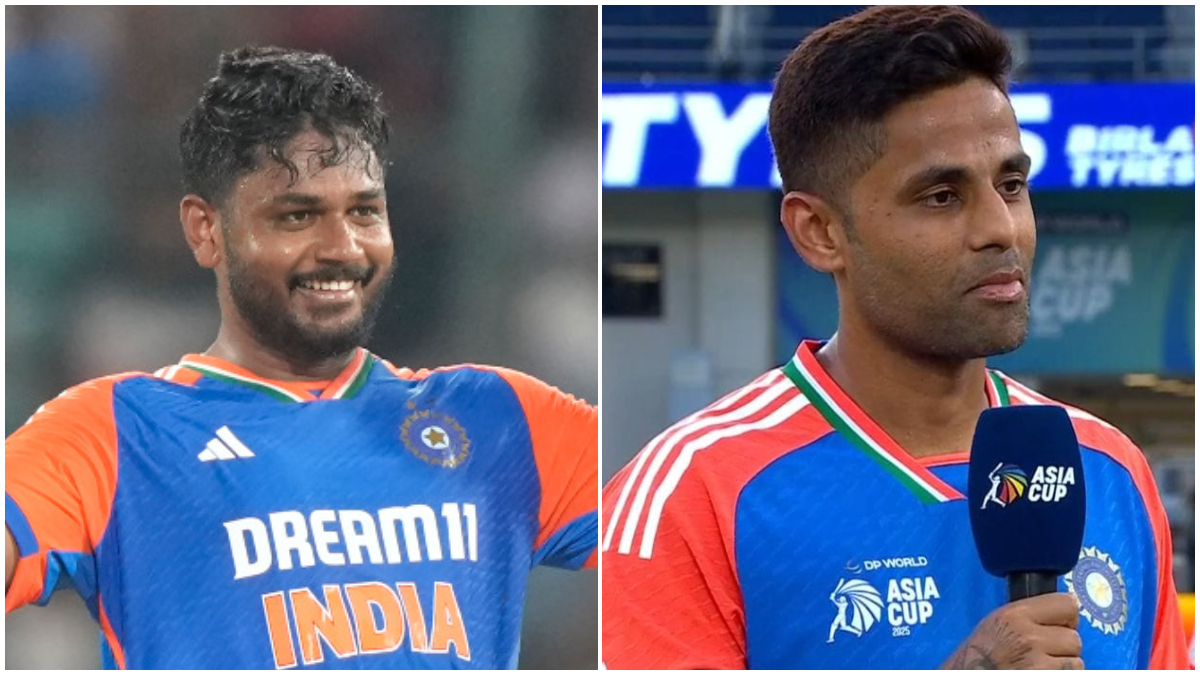 Sanju Samson was included in the playing XI as India captain Suryakumar Yadav won the toss and opted to field against UAE in their Asia Cup opener. Image credit: AP/SonyLIV Sanju Samson was included in the playing XI as India captain Suryakumar Yadav won the toss and opted to field against UAE in their Asia Cup opener. Image credit: AP/SonyLIV