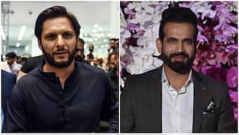 Irfan Pathan had made headlines for his viral remark on Shahid Afridi in a recent interview. AFP