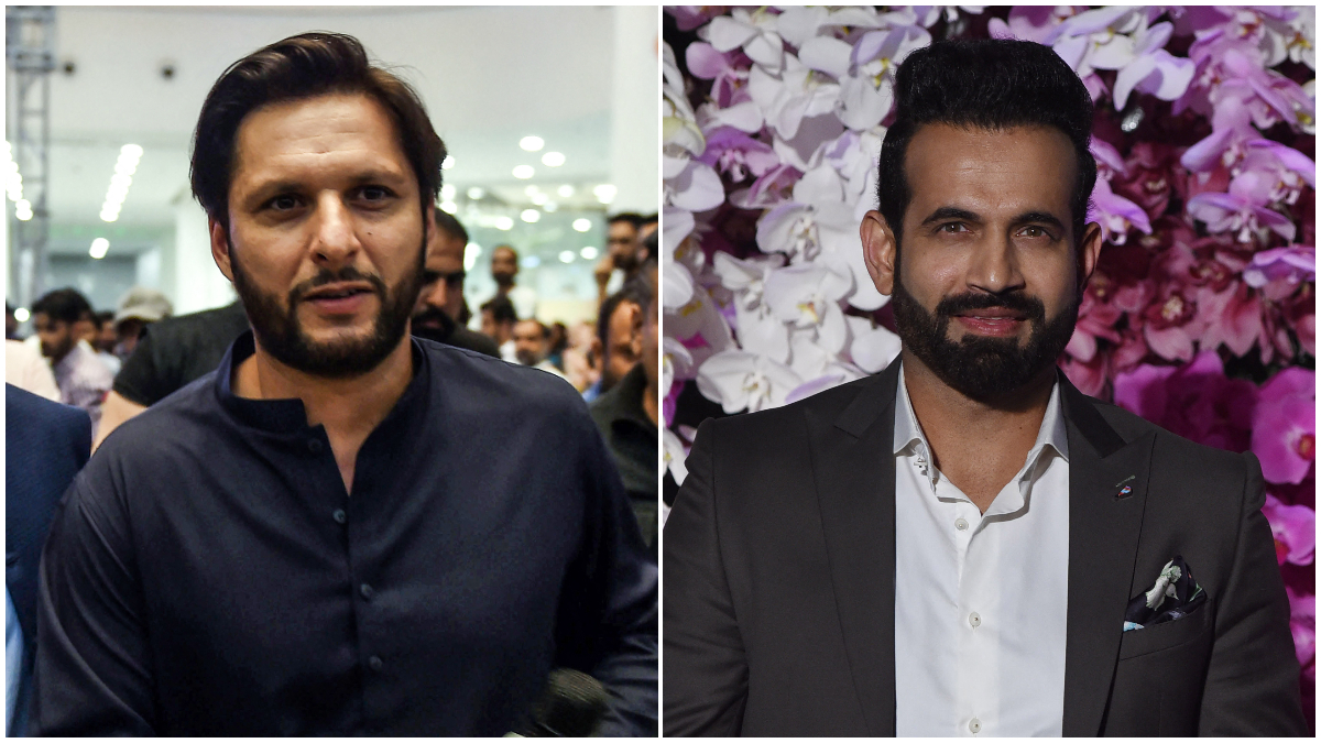 Shahid Afridi hits back at Irfan Pathan over viral 'dog meat' remark: 'I think he's trying to prove...' Shahid Afridi hits back at Irfan Pathan over viral 'dog meat' remark: 'I think he's trying to prove...'
