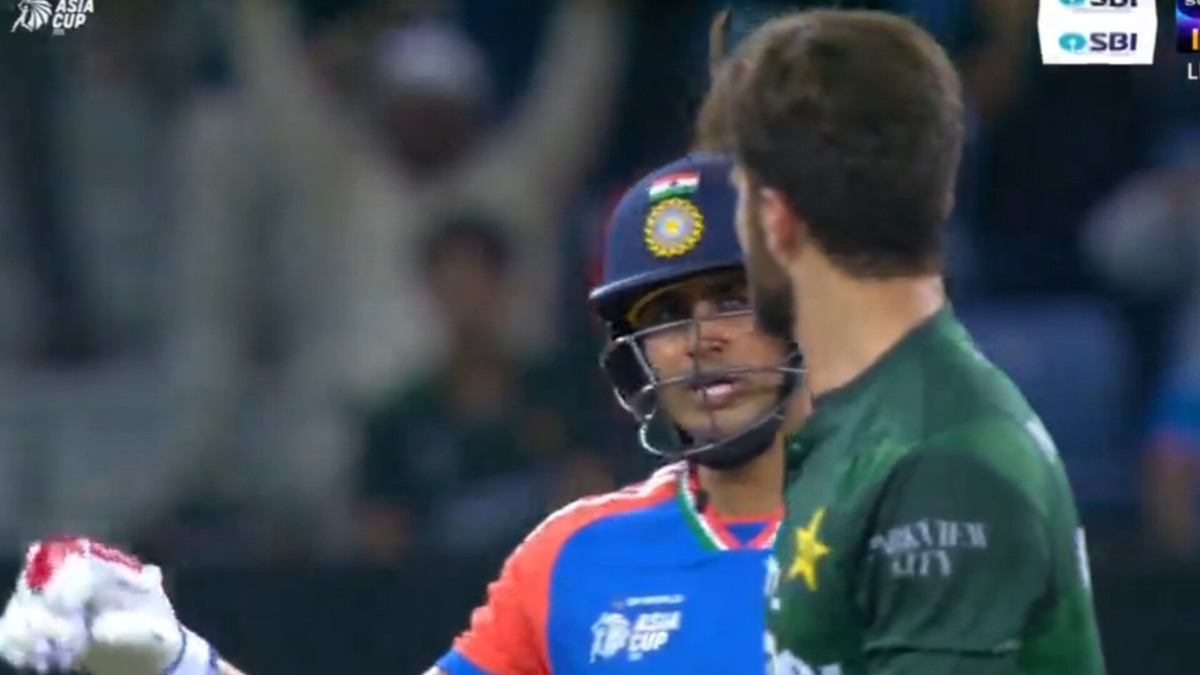 Gill and Afridi's war of words during India-Pakistan Asia Cup rematch reminiscent of Sohail-Prasad face-off Gill and Afridi's war of words during India-Pakistan Asia Cup rematch reminiscent of Sohail-Prasad face-off