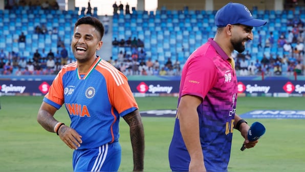 'Don't look': India captain Suryakumar Yadav's hilarious reaction during toss goes viral