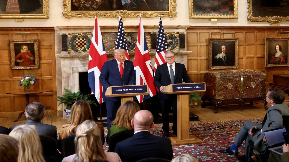 <div>US, UK have done ‘more good than any two nations in history’, says Trump, as Starmer declares 'new era' in ties</div>