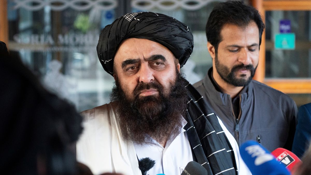 Acting Foreign Minister of Taliban Amir Khan Muttaqi gives statements to the press outside the Soria Moria hotel in Oslo, Norway, January 24, 2022. File Image/NTB via Reuters Acting Foreign Minister of Taliban Amir Khan Muttaqi gives statements to the press outside the Soria Moria hotel in Oslo, Norway, January 24, 2022. File Image/NTB via Reuters