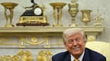 Now, gold sign outside Oval Office is slammed: Why is Trump obsessed with all that glitters?