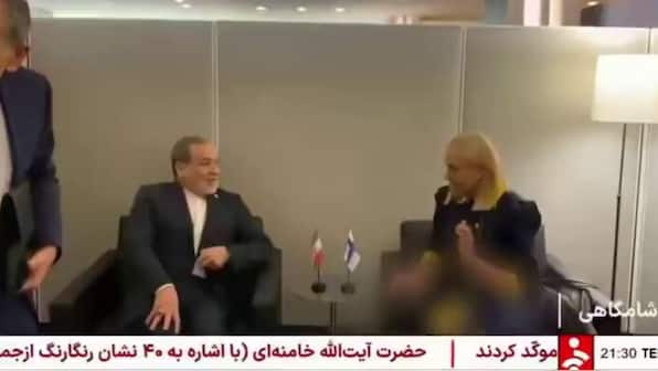 Iran state TV faces backlash after blurring Finnish foreign minister’s legs in UN broadcast