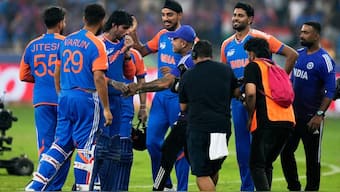Tilak Varma spoke on Asia Cup final and matches against Pakistan. Image: AP
