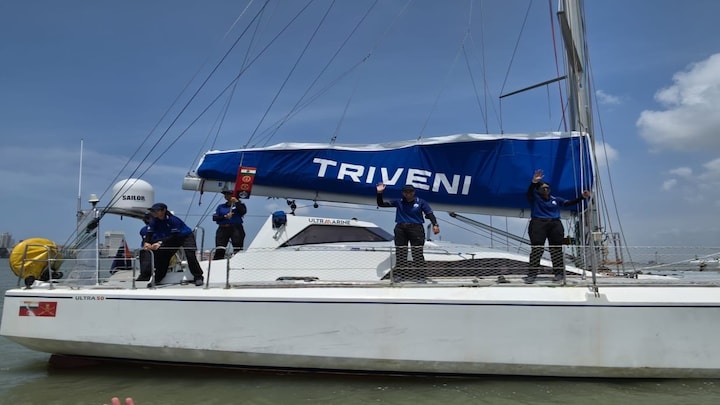 Nari Shakti sets sail: 10 women officers from 3 forces on historic voyage around the world