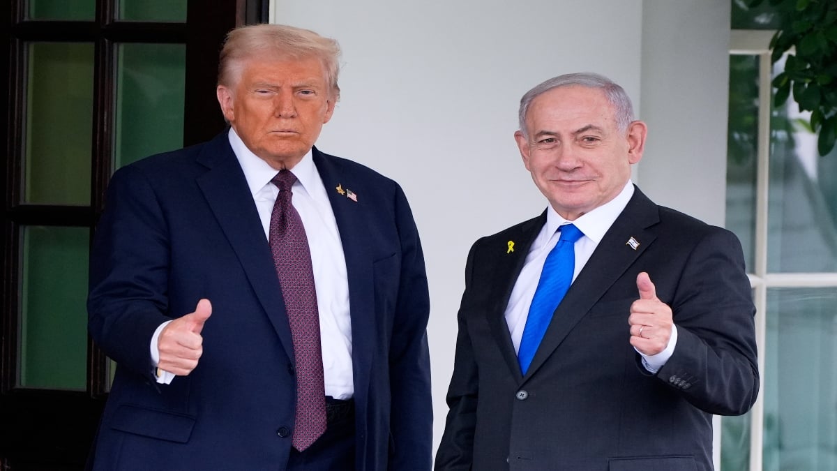 Trump ‘very confident’ Gaza ceasefire deal can be reached as he meets Netanyahu