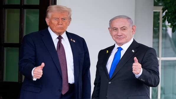 Trump ‘very confident’ Gaza ceasefire deal can be reached as he meets Netanyahu