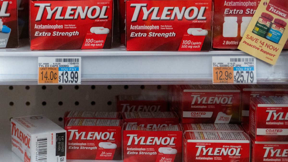 Tylenol is displayed for sale at a pharmacy in New York City, New York, US, September 5, 2025. File Image/Reuters Tylenol is displayed for sale at a pharmacy in New York City, New York, US, September 5, 2025. File Image/Reuters