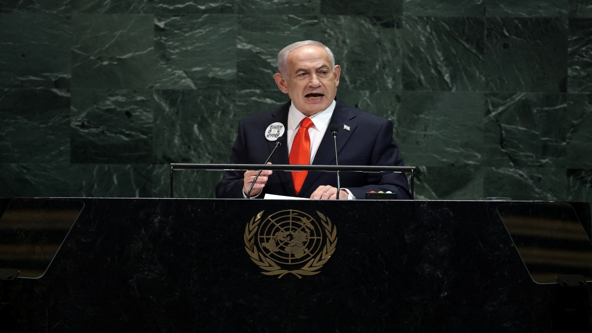 Protests and walkouts: How Netanyahu's UNGA speech garners the wrath of pro-Palestinians Protests and walkouts: How Netanyahu's UNGA speech garners the wrath of pro-Palestinians