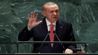 Kashmiris are flourishing and thriving within the fold of Indian democracy, enjoying the protections and opportunities guaranteed by the Constitution, and they don't require Erdogan’s selective and one-sided “brotherly love”. Image: Reuters 