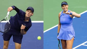 Jannik Sinner, Amanda Anisimova and Naomi Osaka stormed into the US Open 2025 quarter-finals on Wednesday. Images: Reuters