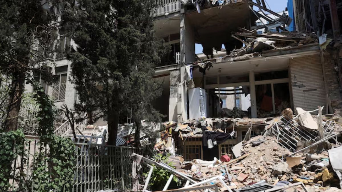 Damage to a residential building caused by Israeli attacks in June, pictured in Tehran, Iran, July 17, 2025. Majid Asgaripour/WANA (West Asia News Agency) via REUTERS/ FIle Photo
Damage to a residential building caused by Israeli attacks in June, pictured in Tehran, Iran, July 17, 2025. Majid Asgaripour/WANA (West Asia News Agency) via REUTERS/ FIle Photo