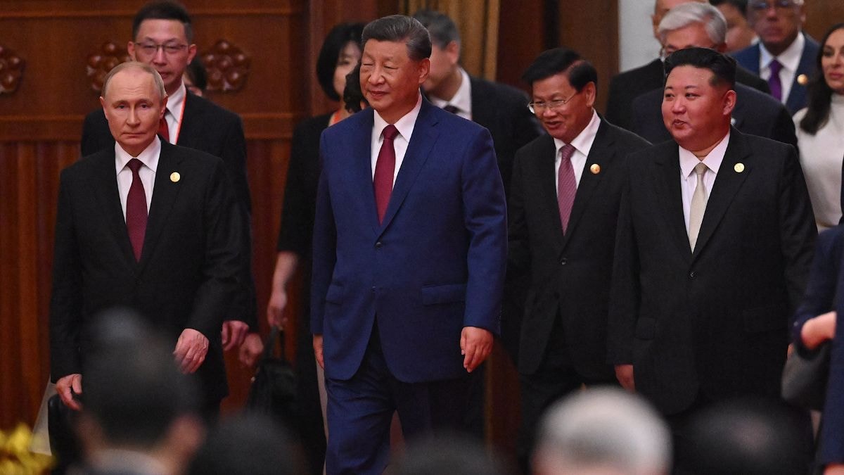 ‘Never intimidated by any bullies’: Putin and Kim on dias, Xi sends message to Trump with military show