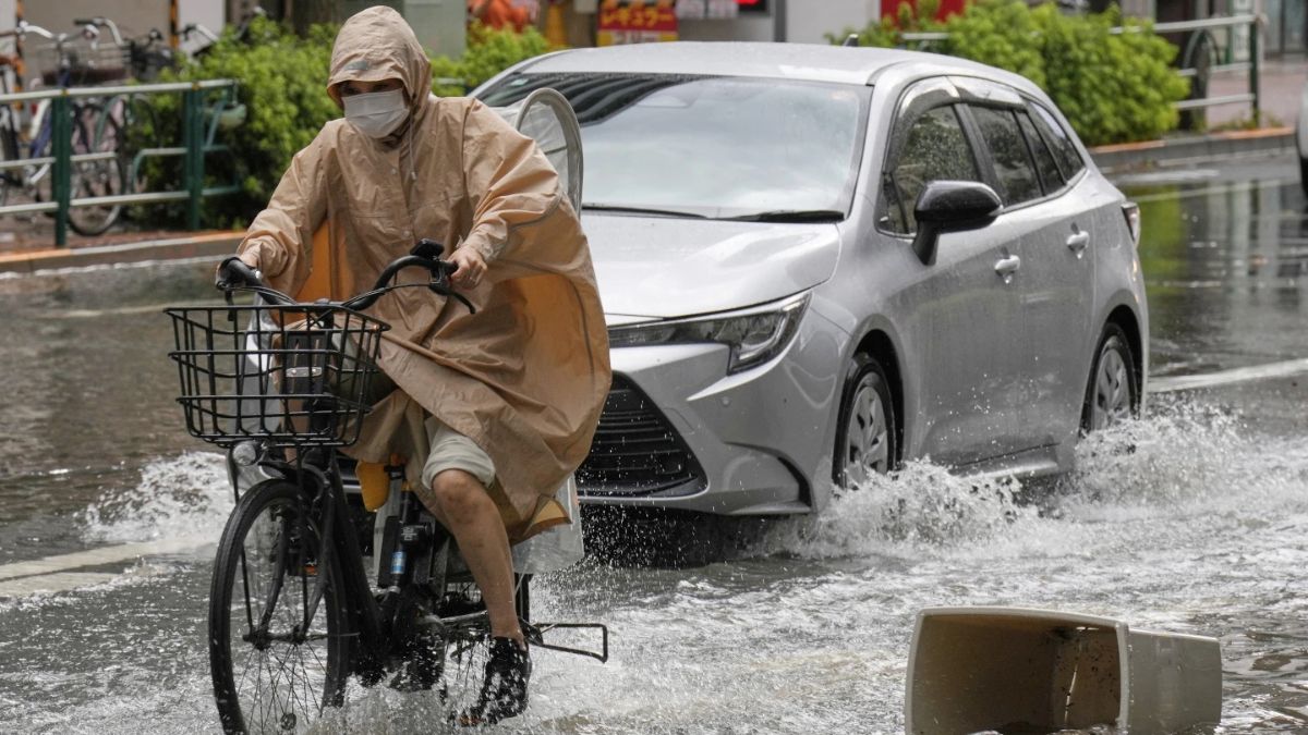 Watch: Tokyo battles severe floods, streets and metro stations submerged; flights halted