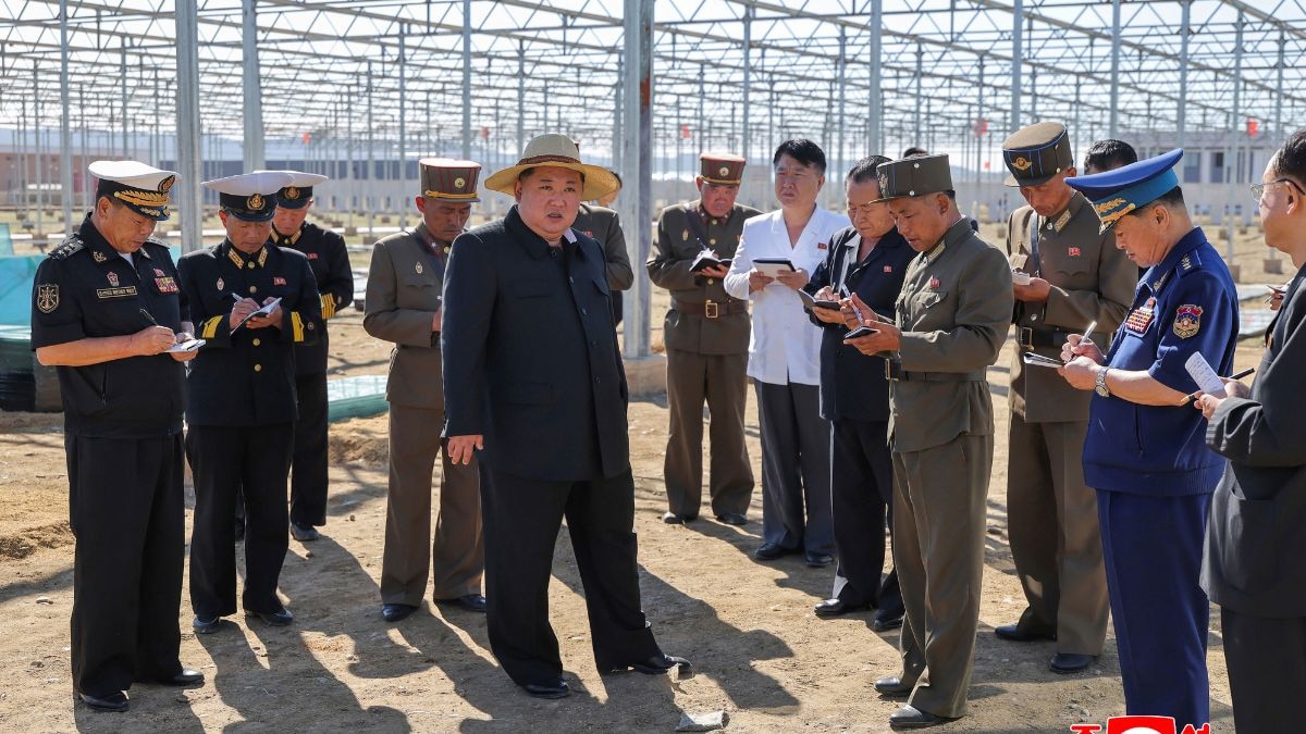 <div>North Korea's Kim inspects drone test, pushes for greater use of AI</div>