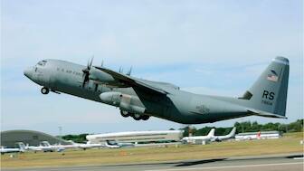 A C-130J Super Hercules of the US Air Force. File Photo/Reuters/Representational image