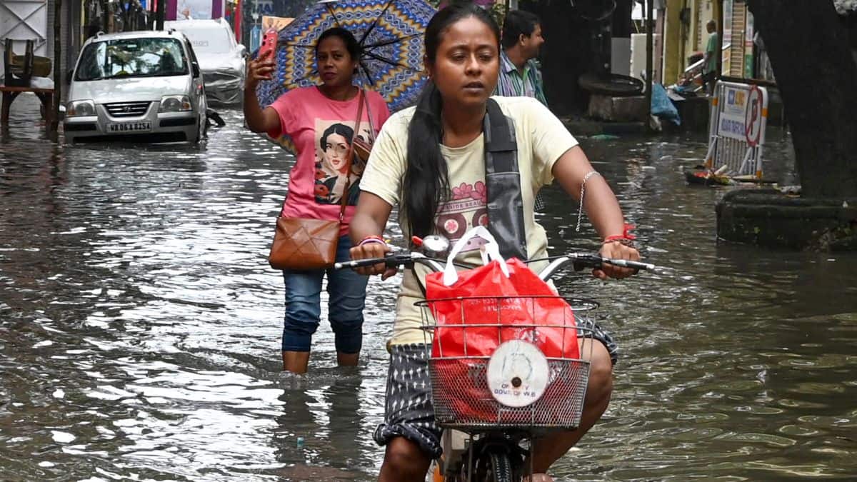 Kolkata rains: 3 dead, streets submerged; IMD says there’s low-pressure zone in Bay of Bengal