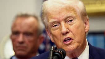 US President Donald Trump. Reuters