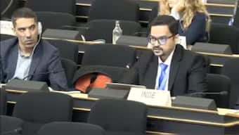 Kshitij Tyagi has gone viral for his fiery speeches at the UN. ANI