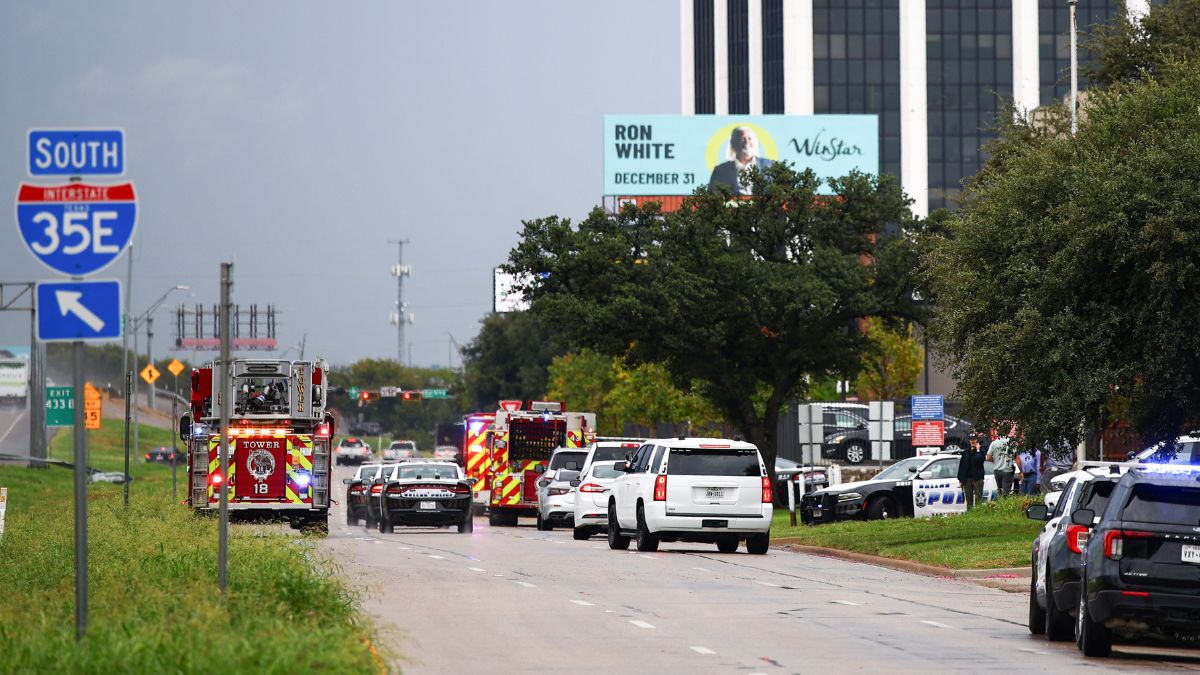 Law enforcement and emergency personnel respond near the scene of a shooting at a US Immigration and Customs Enforcement (ICE) detention facility in Dallas, Texas, on September 24, 2025. AFP Law enforcement and emergency personnel respond near the scene of a shooting at a US Immigration and Customs Enforcement (ICE) detention facility in Dallas, Texas, on September 24, 2025. AFP