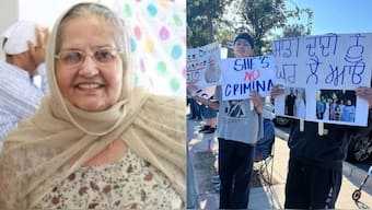 The 73-year-old Sikh woman was taken into custody by immigration authorities in California. Image: X

