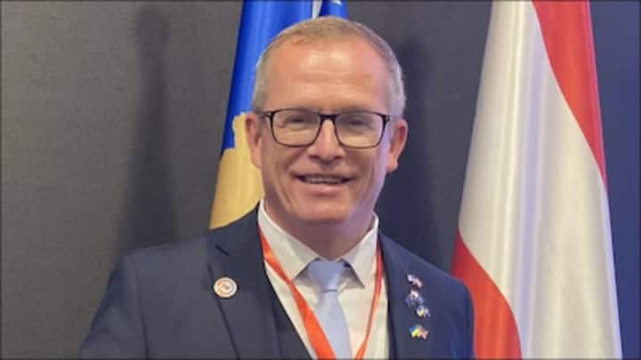 Who is the Austrian economist whose X account is blocked over 'dismantle India' post?