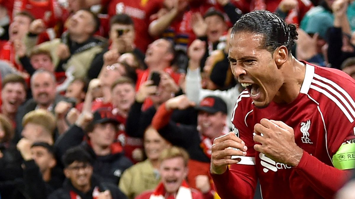 Virgil van Dijk's injury time goal gave Liverpool a 3-2 win over Atletico Madrid. Image: Reuters Virgil van Dijk's injury time goal gave Liverpool a 3-2 win over Atletico Madrid. Image: Reuters