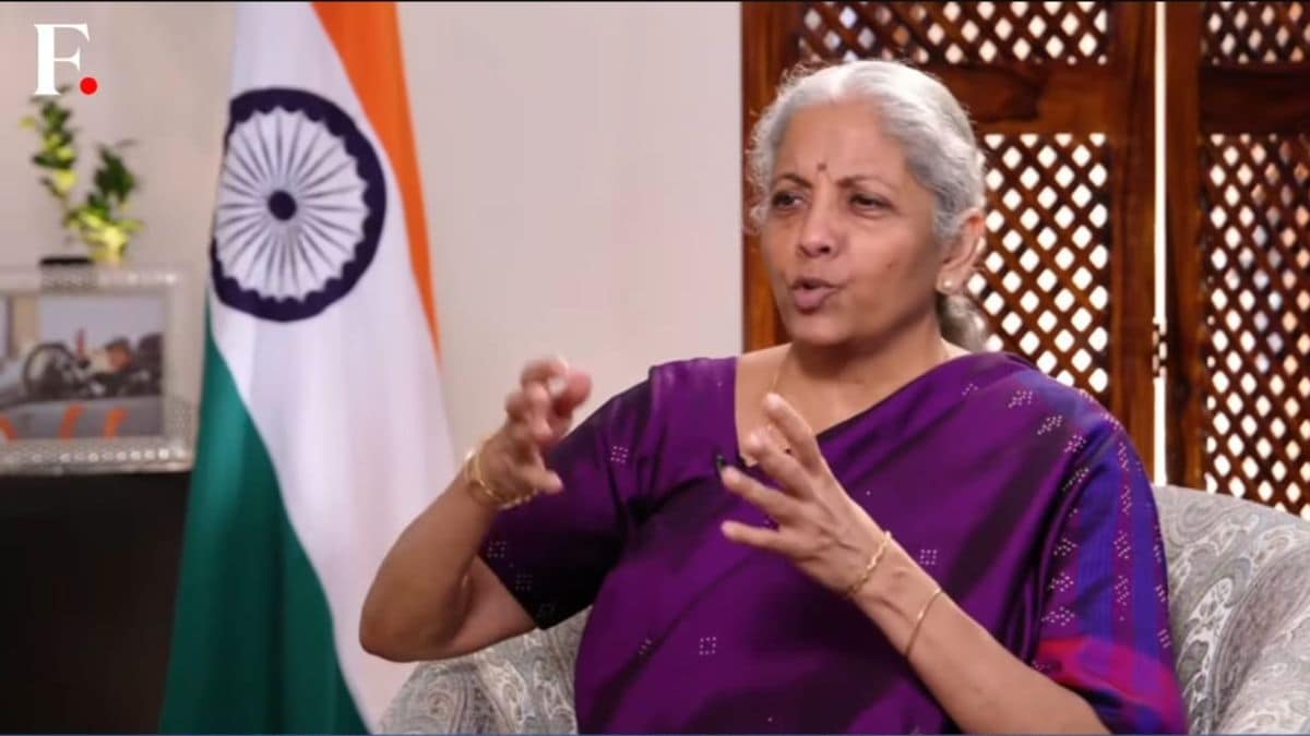 ‘It’s only against dollar that rupee is volatile’: Sitharaman says Indian currency is ‘not weakening’