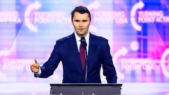 US right-wing activist and a Trump ally Charlie Kirk was shot dead while giving a speech at the Utah Valley University. File image/AFP