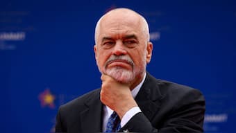 Albanian Prime Minister Edi Rama launched the AI-generated minister. Reuters