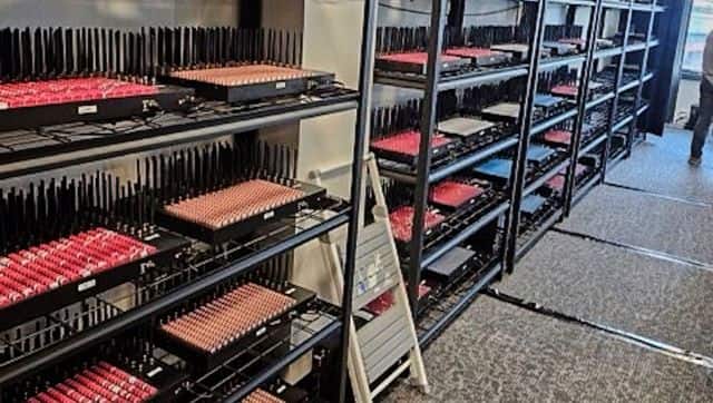Sim Box Farm Setup A ‘Sim farm’ near UN raises alarm. What is it? – Firstpost
