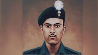 Abdul Hamid destroyed four Pakistani tanks and was posthumously awarded the Param Vir Chakra. Source: Indian Army
