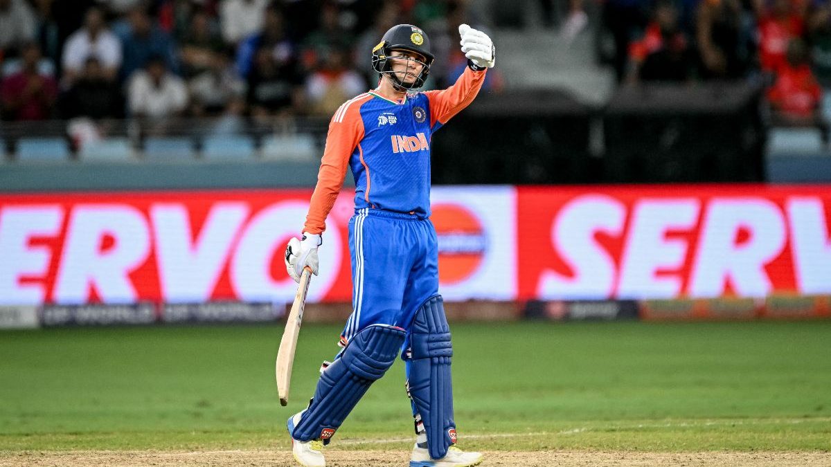 Abhishek Sharma scored his fifty off just 25 balls. Image: AFP Abhishek Sharma scored his fifty off just 25 balls. Image: AFP