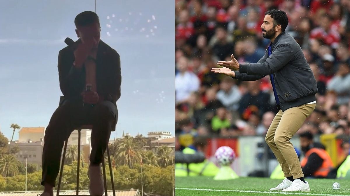 Antony breaks down in tears as he describes his time under Amorim. Image: Betis-X/Reuters Antony breaks down in tears as he describes his time under Amorim. Image: Betis-X/Reuters