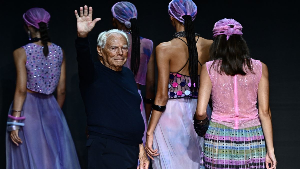 Italian designer Giorgio Armani has passed away at the age of 91. He leaves behind not just a legacy, but also an empire worth billions of dollar. File image/AFP Italian designer Giorgio Armani has passed away at the age of 91. He leaves behind not just a legacy, but also an empire worth billions of dollar. File image/AFP