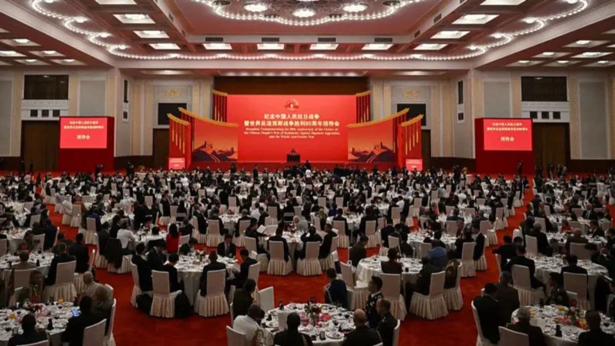 Salmon, pea cake & more: Inside the grand lunch for world leaders after China's military parade