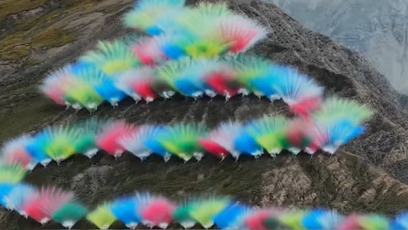 Why were there fireworks in the Himalayas?