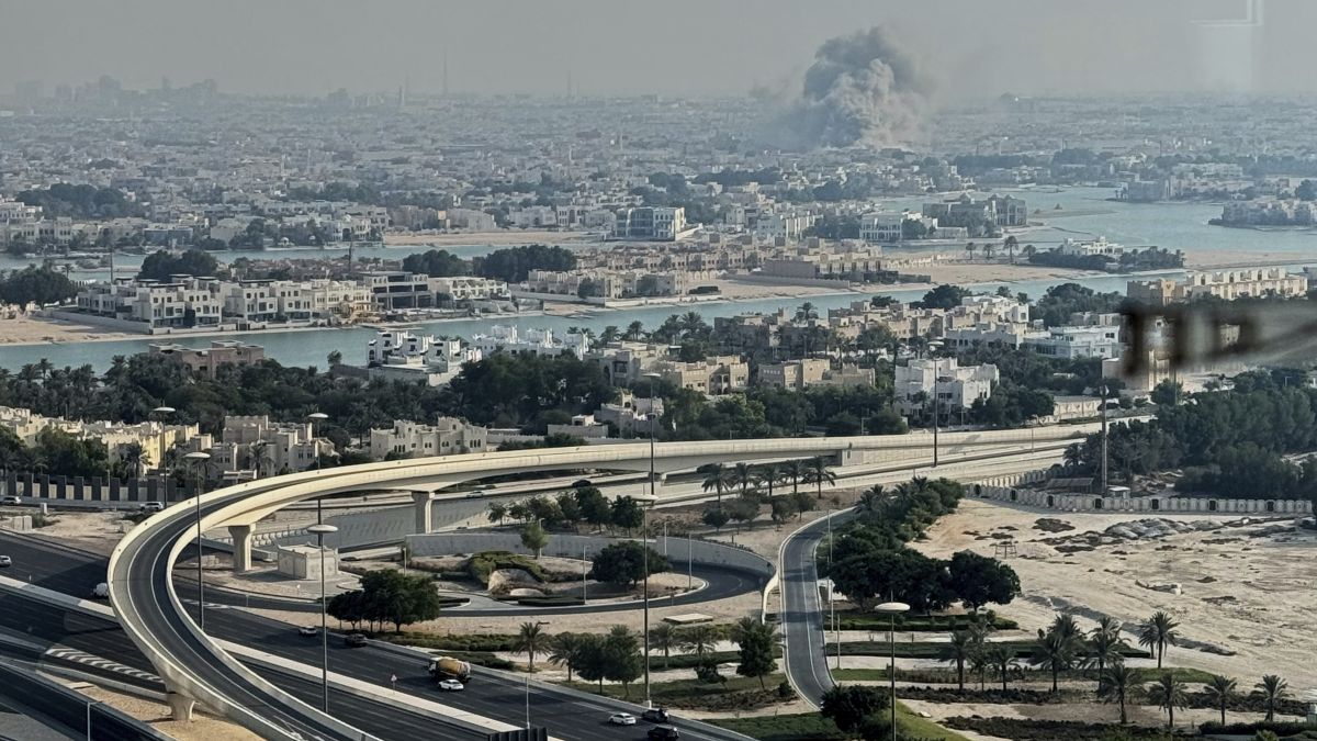 Smoke rises from an explosion, caused by an Israeli strike, in Doha. While the senior Hamas leadership escaped the attack, six others were killed. AP Smoke rises from an explosion, caused by an Israeli strike, in Doha. While the senior Hamas leadership escaped the attack, six others were killed. AP