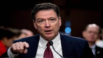  Former FBI director James Comey speaks during a Senate Intelligence Committee hearing on Capitol Hill, June 8, 2017, in Washington. File Image / AP
