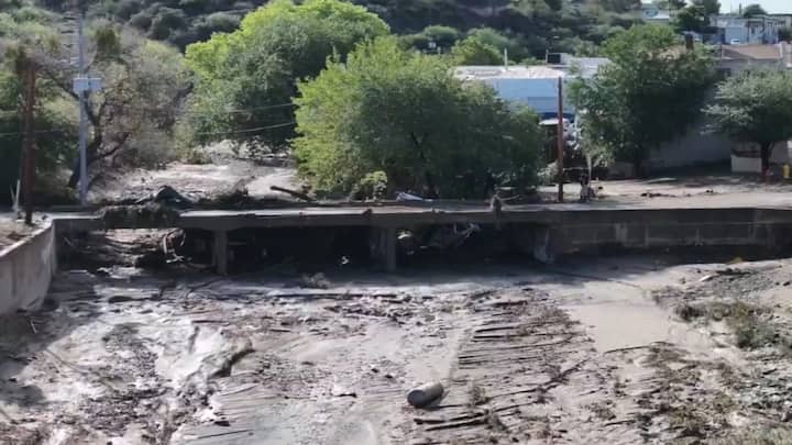 4 dead as flood ravaged 3 19th-century mining towns in Arizona