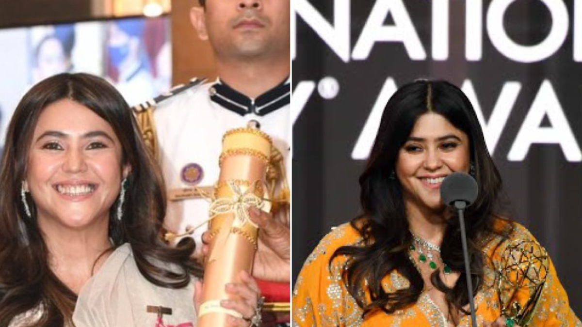 After Padma Shri and Emmy, filmmaker Ektaa R Kapoor wins her first National award for Netflix's 'Kathal: A Jackfruit Mystery' After Padma Shri and Emmy, filmmaker Ektaa R Kapoor wins her first National award for Netflix's 'Kathal: A Jackfruit Mystery'