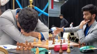 Gukesh lost to youngest Grandmaster Abhimanyu Mishra in the previous round. Image: FIDE