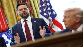 Officials say the cyberattack carried out by Chinese state-sponsored hackers last year successfully targeted US President Donald Trump and his Vice President JD Vance. File image/Reuters