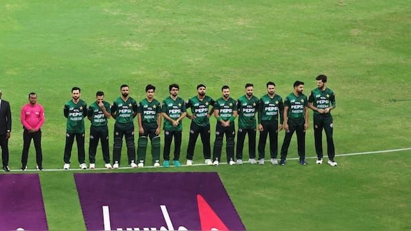 Shaheen Afridi, Haris Rauf slammed after being seen chatting during India's national anthem