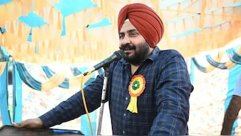 In recent weeks, Punjab AAP MLA Harmeet Pathanmajra has openly criticised his own government’s handling of floods in Patiala. He has recently been arrested on rape charges. Imagec courtesy: HarmeetSinghPathanmajra