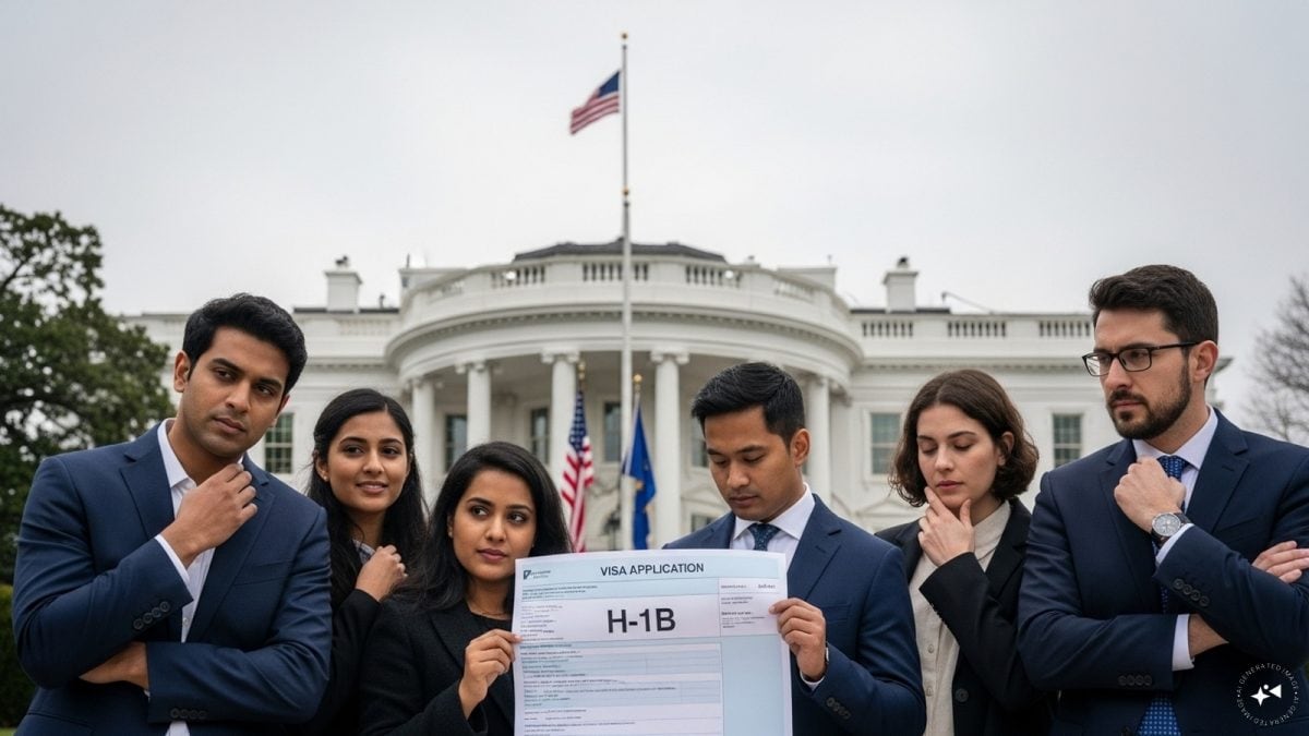US new H-1B visa fee of USD 100,000 will not apply to new applicants: White House
